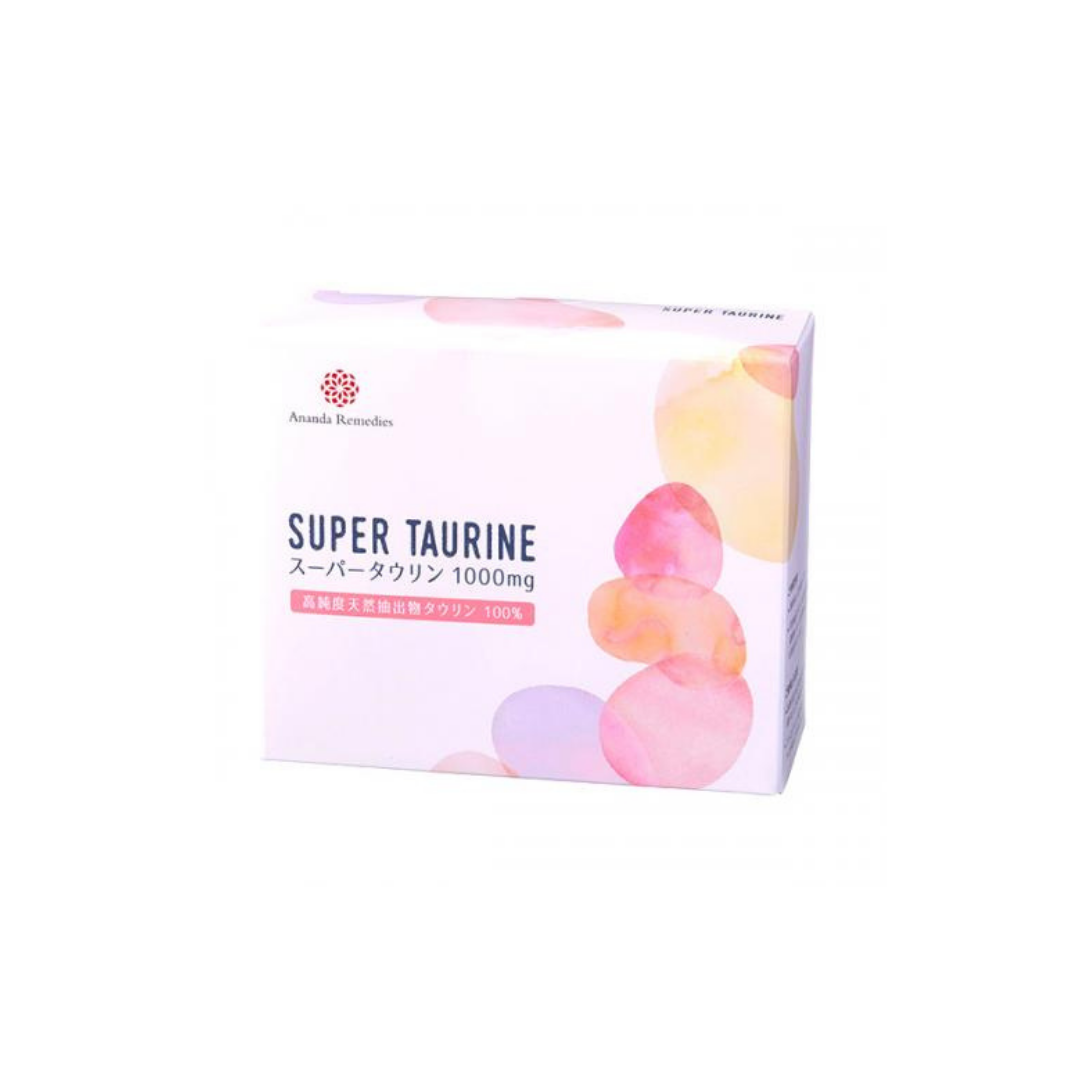 スーパータウリン1000mg 《 高純度天然タウリン100%抽出 》