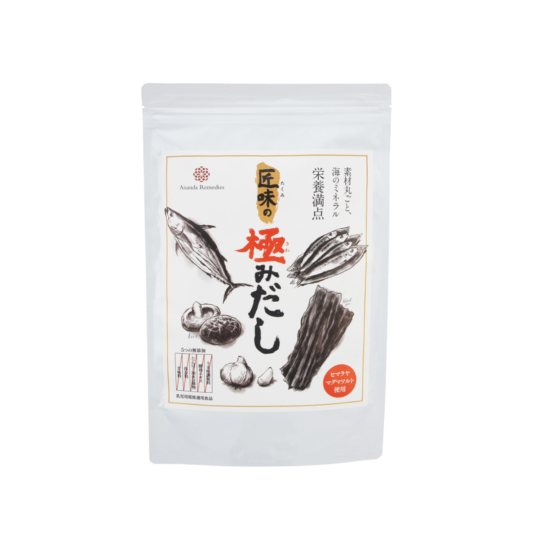匠味の極みだし 250g粉末　《 ミネラルたっぷり栄養満点 手軽な無添加粉末だし 》