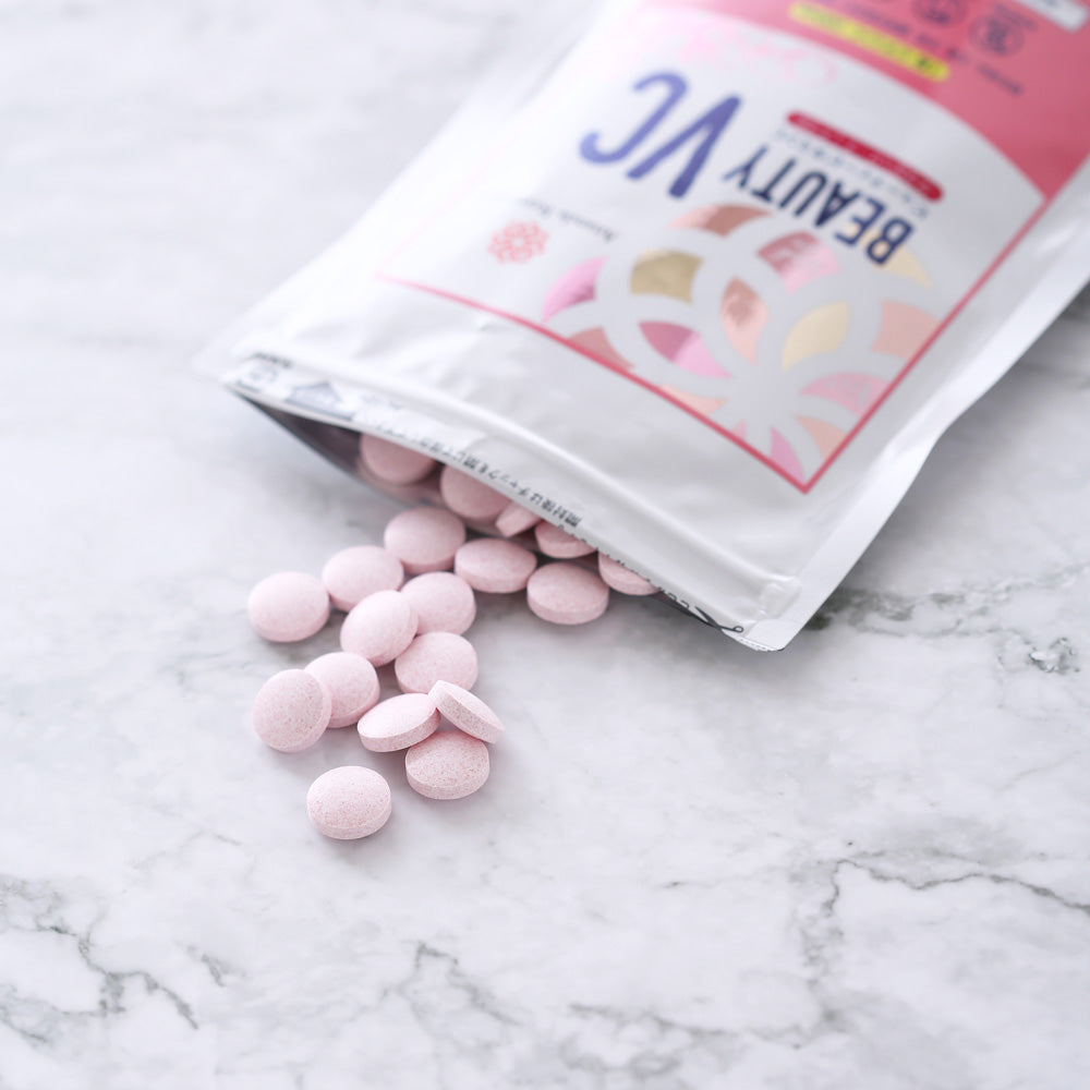 ビューティーVCクランベリーチュアブル 《 おやつ感覚で食べるビューティVC 》